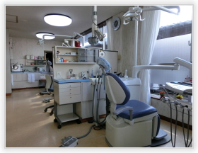 岐阜市の永田歯科医院の診察室