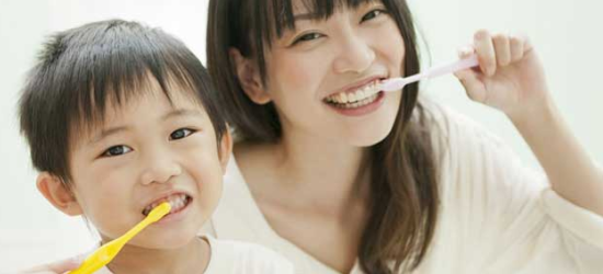 むし歯は、早期発見、早期治療が大切です。